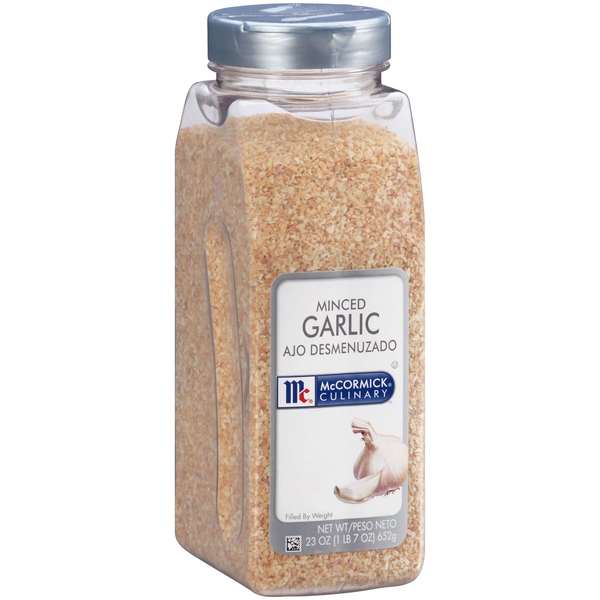 Mccormick McCormick Garlic Minced 23 oz. Container, PK6 900223227